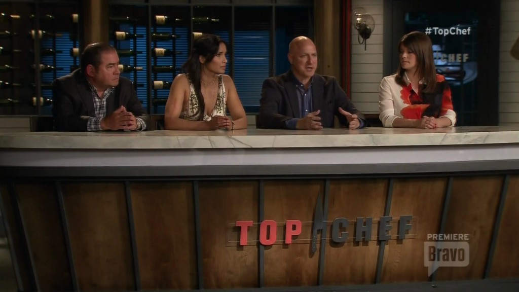 Top Chef table
