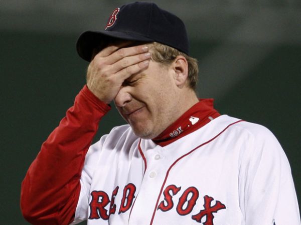 Boston Red Sox legend Curt Schilling.