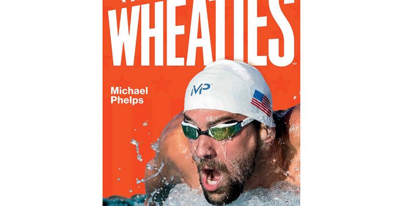 Michael Phelps Wheaties box