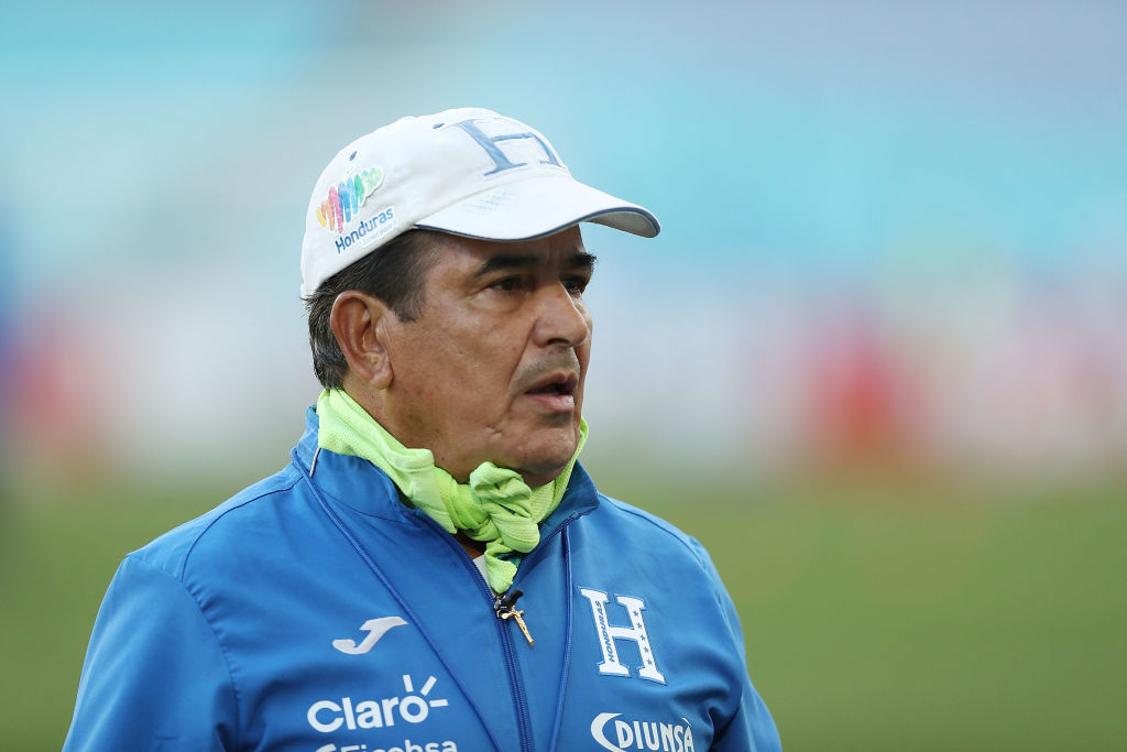 Honduras coach Jorge Luis Pinto has accused Australia of drone espionage.