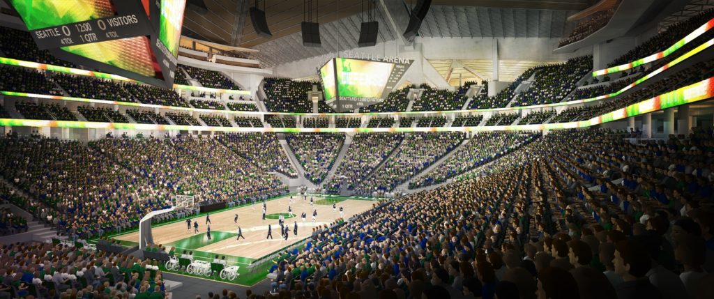 Key Arena Renovation Rendering