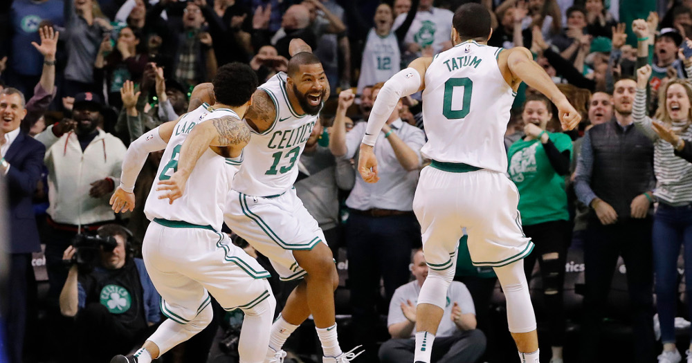 The Celtics pulled off an incredible comeback Tuesday night.