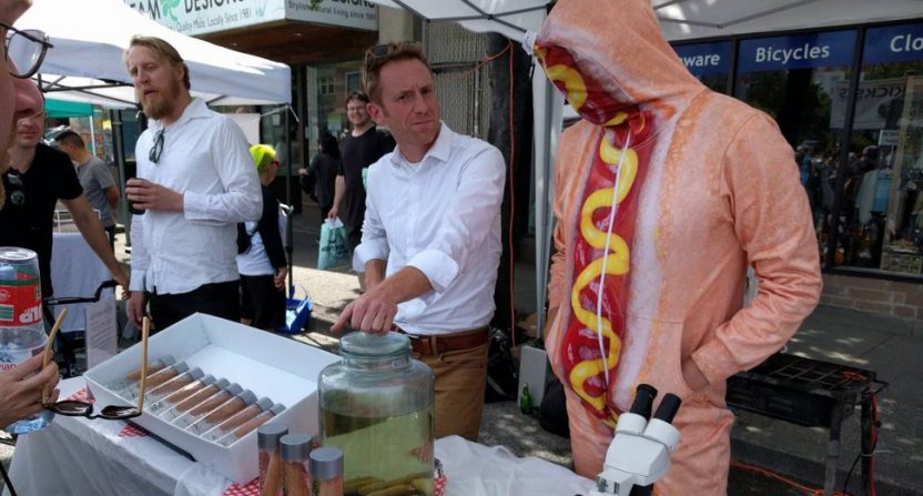 Selling "hot dog water" worked out well for one entrepreneur.