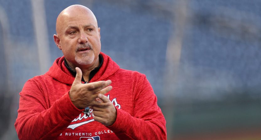 Nationals' GM Mike Rizzo.