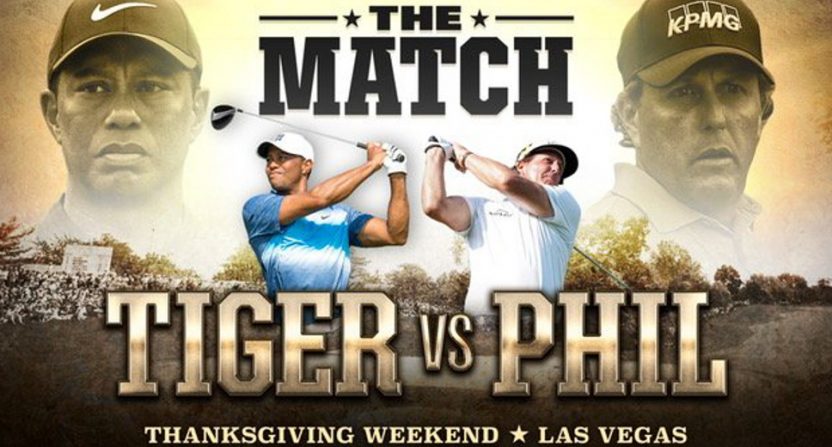 Turner will produce and distribute coverage of the Tiger Woods vs. Phil Mickelson event.