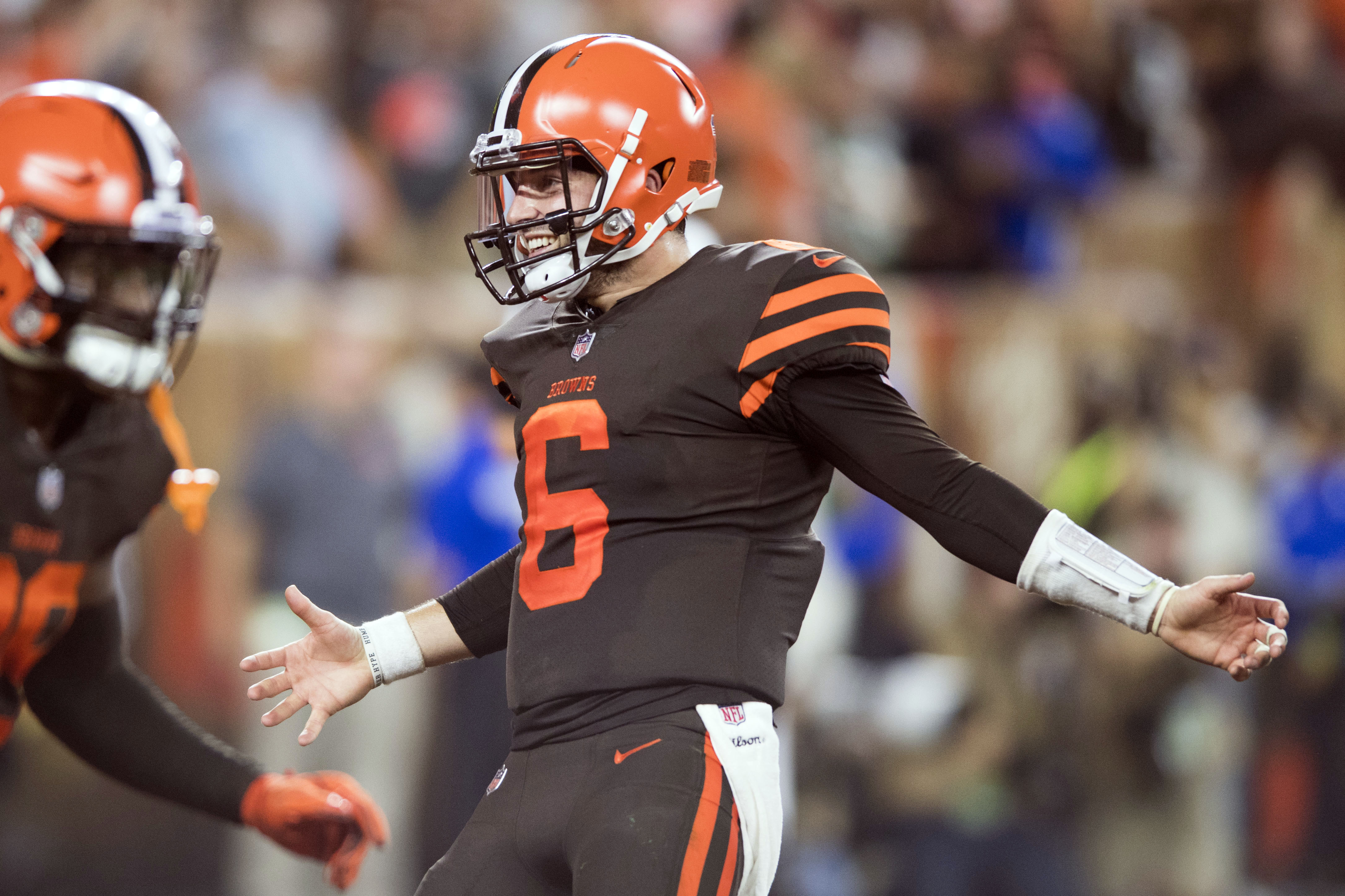 Baker Mayfield says starting his rookie season as a backup 