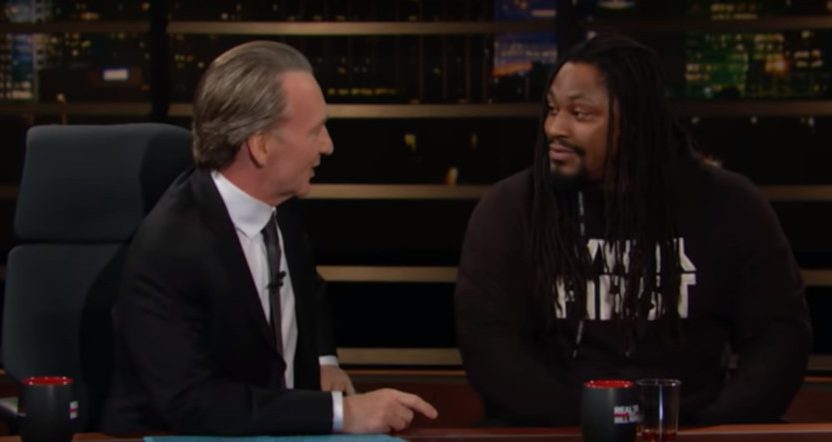 Marshawn Lynch on Real Time with Bill Maher.
