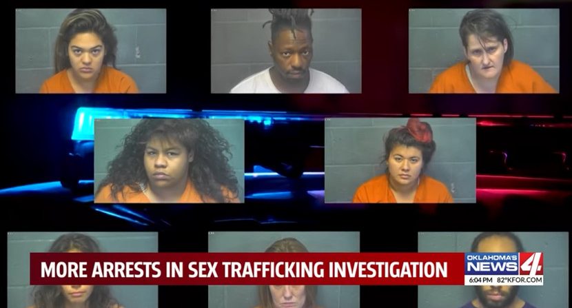 Arrests in a sex trafficking case in Oklahoma that started with an alleged abduction from a Mavericks game.