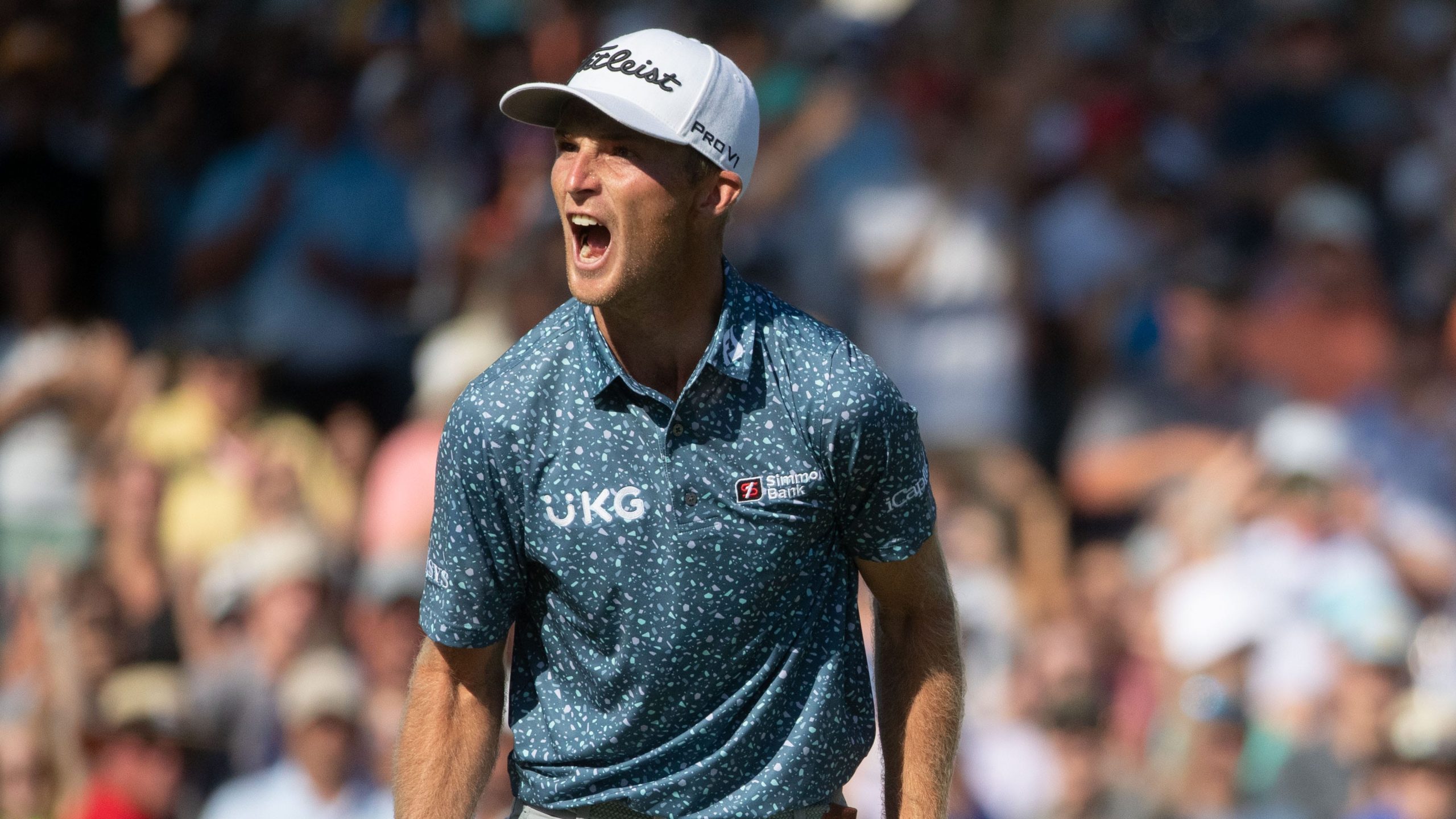 Will Zalatoris won his first PGA Tour event on Sunday, prevailing in a wild playoff