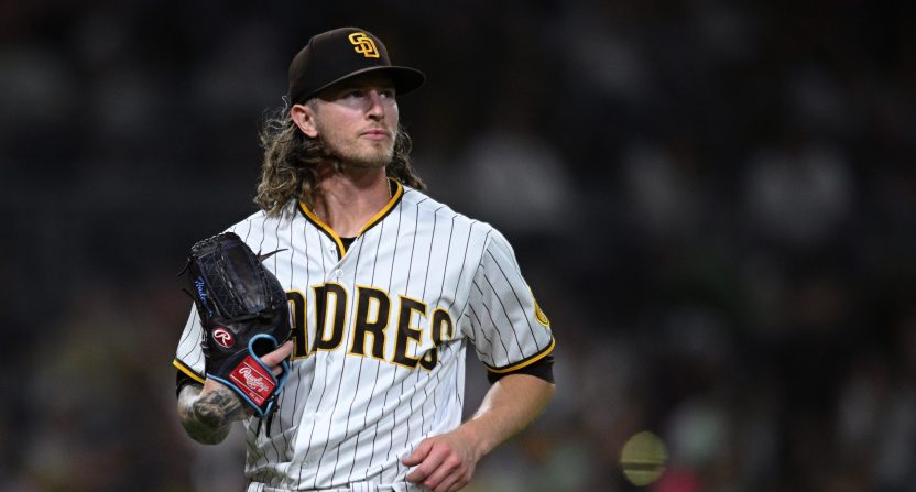 Josh Hader continued his struggles with the Padres on Thursday.