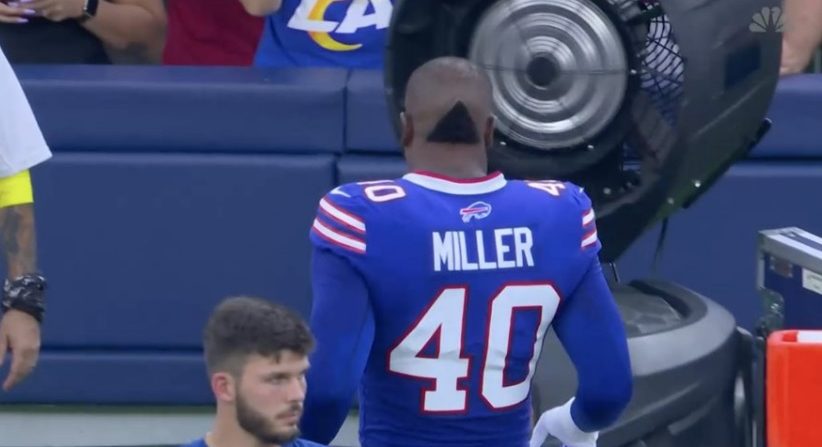 NFL fans react to Von Miller's unusual haircut