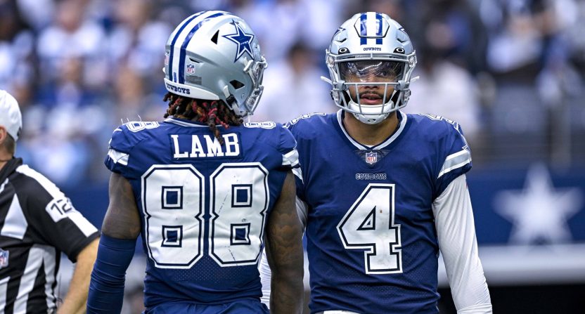 Dak Prescott and CeeDee Lamb have the Dallas Cowboys in the Super Bowl hunt.