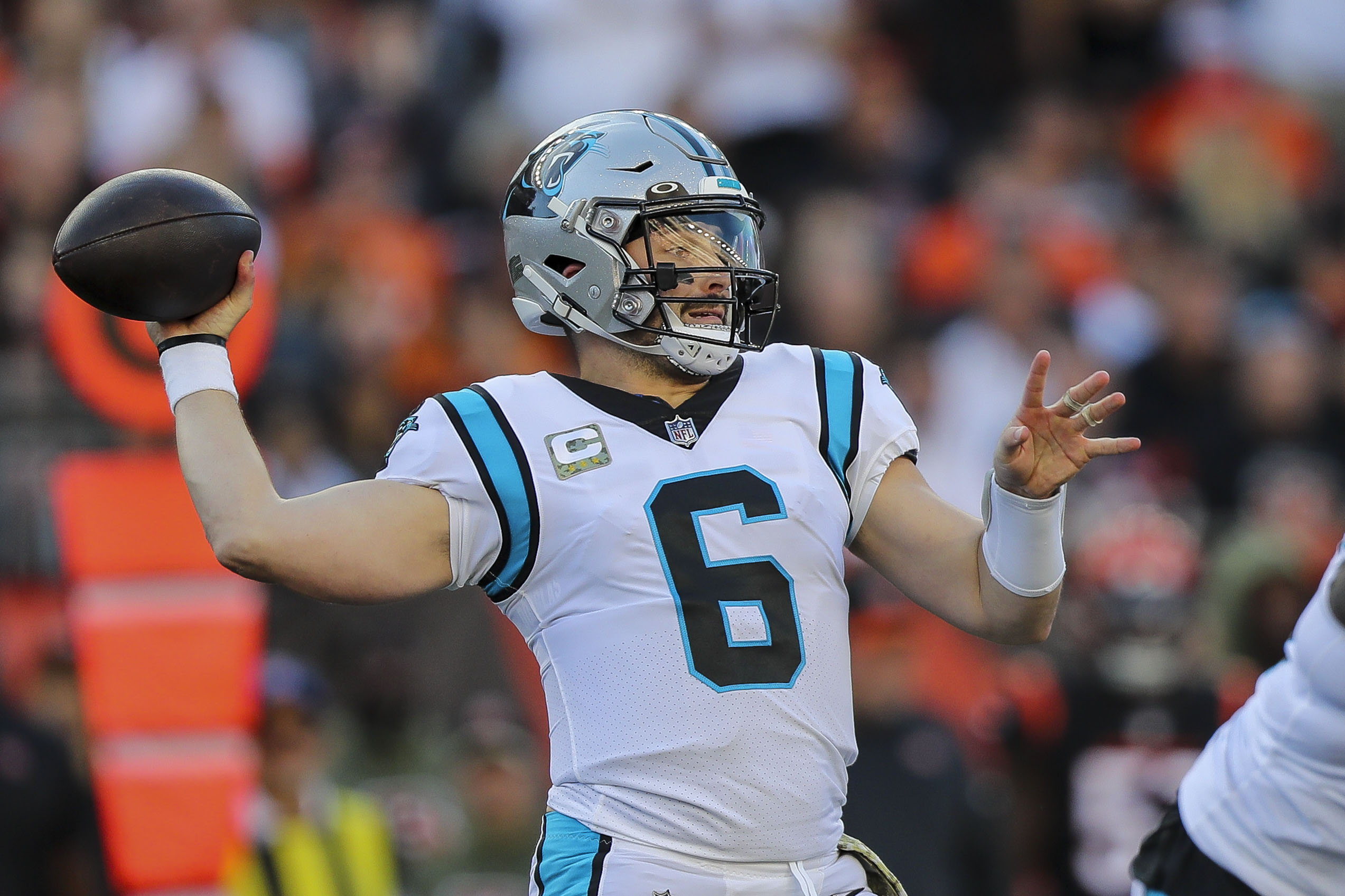 Baker Mayfield doesn't want to leave Panthers, despite losing starter's job