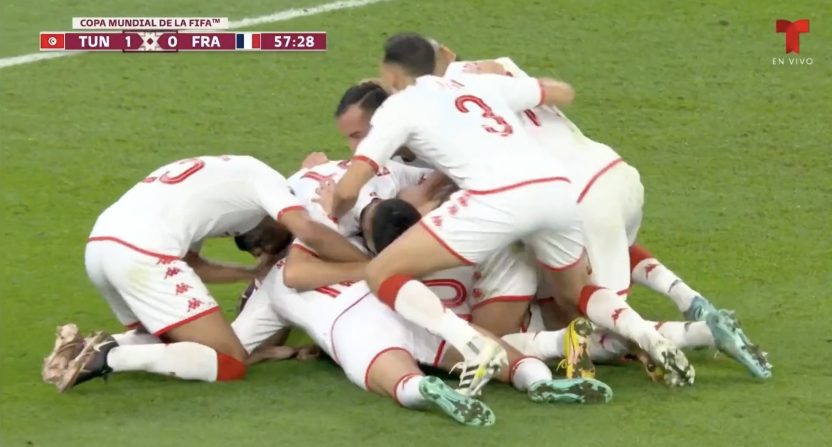 Tunisia celebration