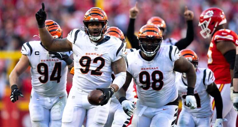 On Monday, the Bengals became favored to beat the Chiefs in the AFC Championship Game on the road? How have teams done in similar situations?