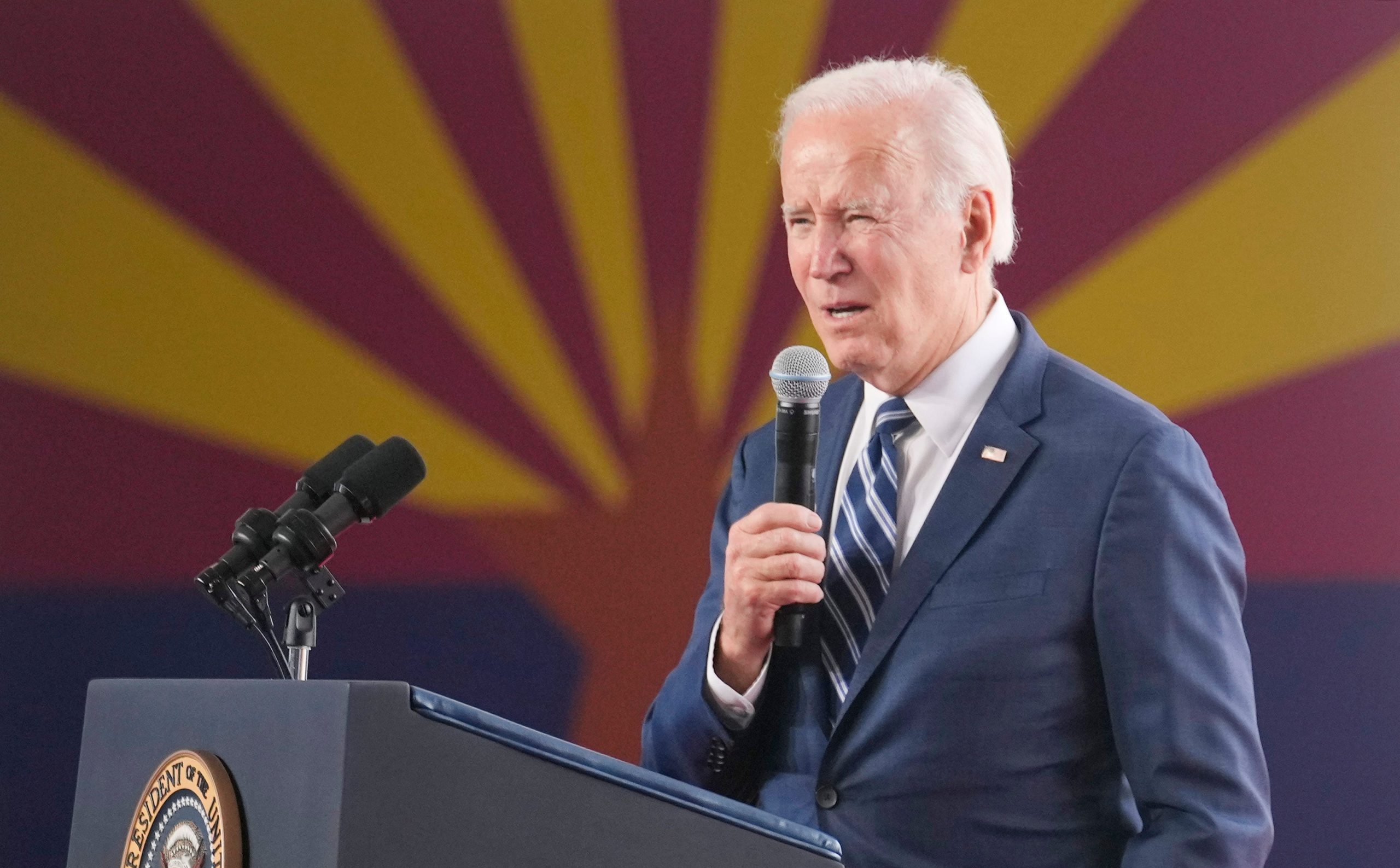 President Joe Biden is being roundly roasted for his epic bracket failure, picking Arizona to win the NCAA Tournament.