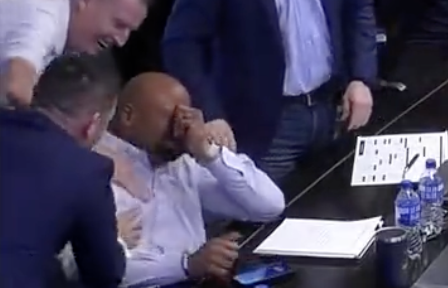 Emotional Father son NFL Draft Moment Goes Absolutely Viral