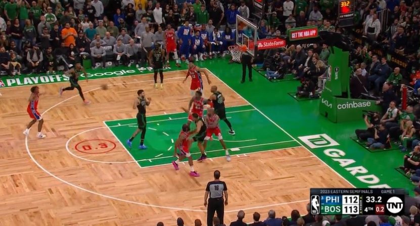 Tyrese Maxey's steal of an errant Malcolm Brogdon pass helped the 76ers beat the Celtics and drew memories of a similar play.