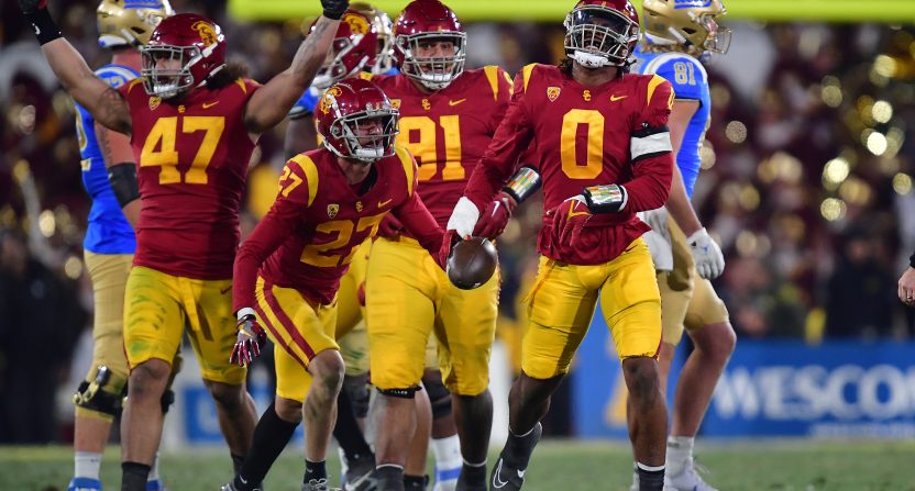 The Los Angeles office of the National Labor Relations Board has filed a complaint against USC and the Pac-12.