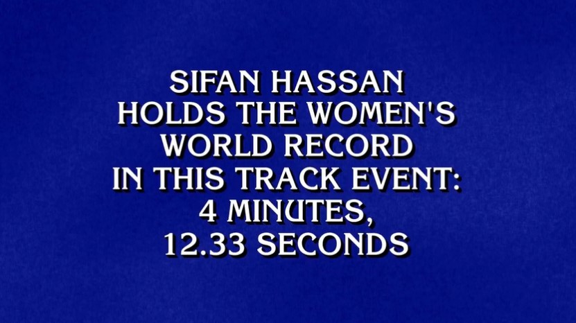 When on Jeopardy!, sometimes it's best to just not guess. That was the case for a contestant in Friday's episode with a sports clue. Photo Credit: Jeopardy