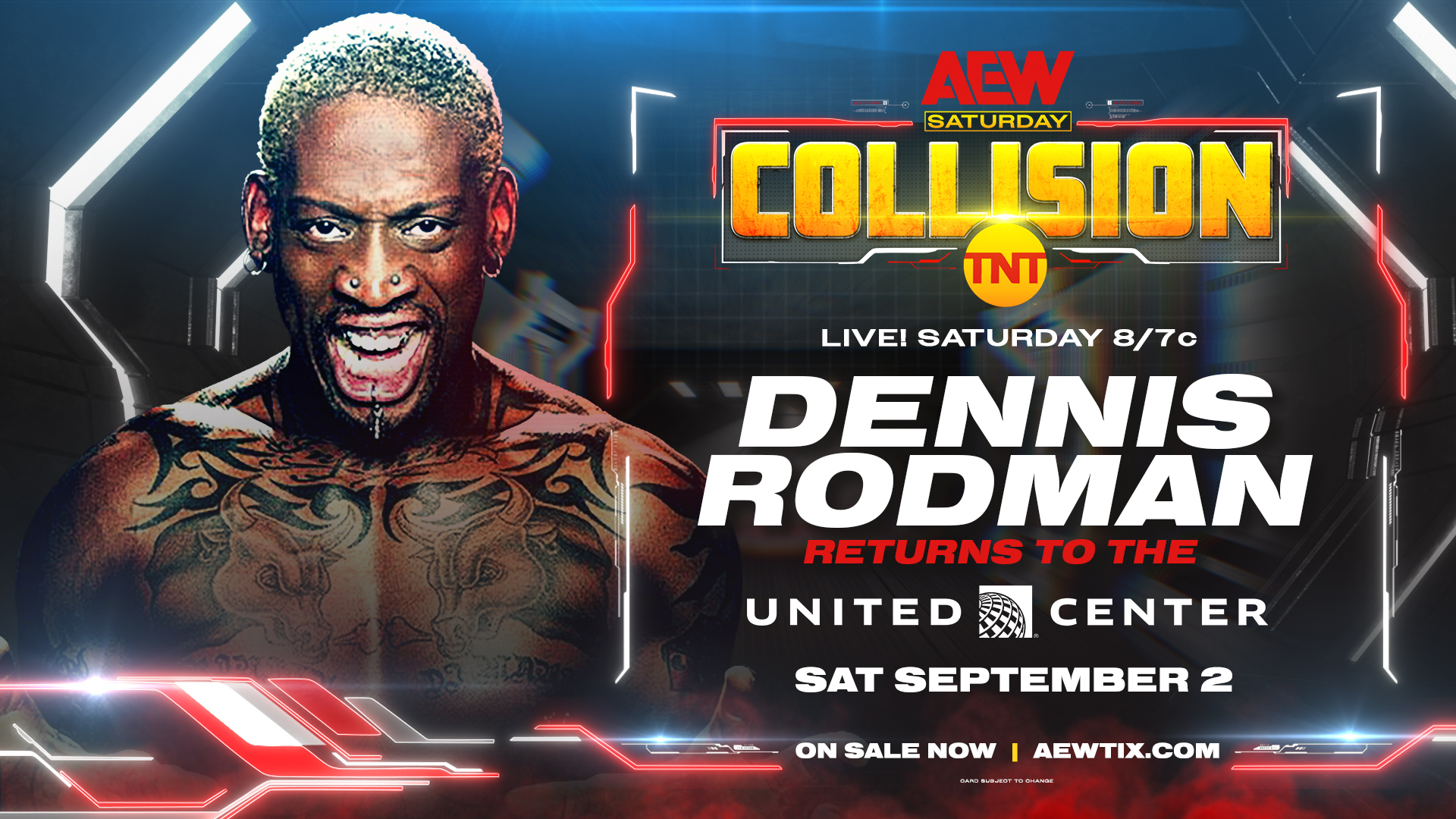 Dennis Rodman to appear on AEW Collision