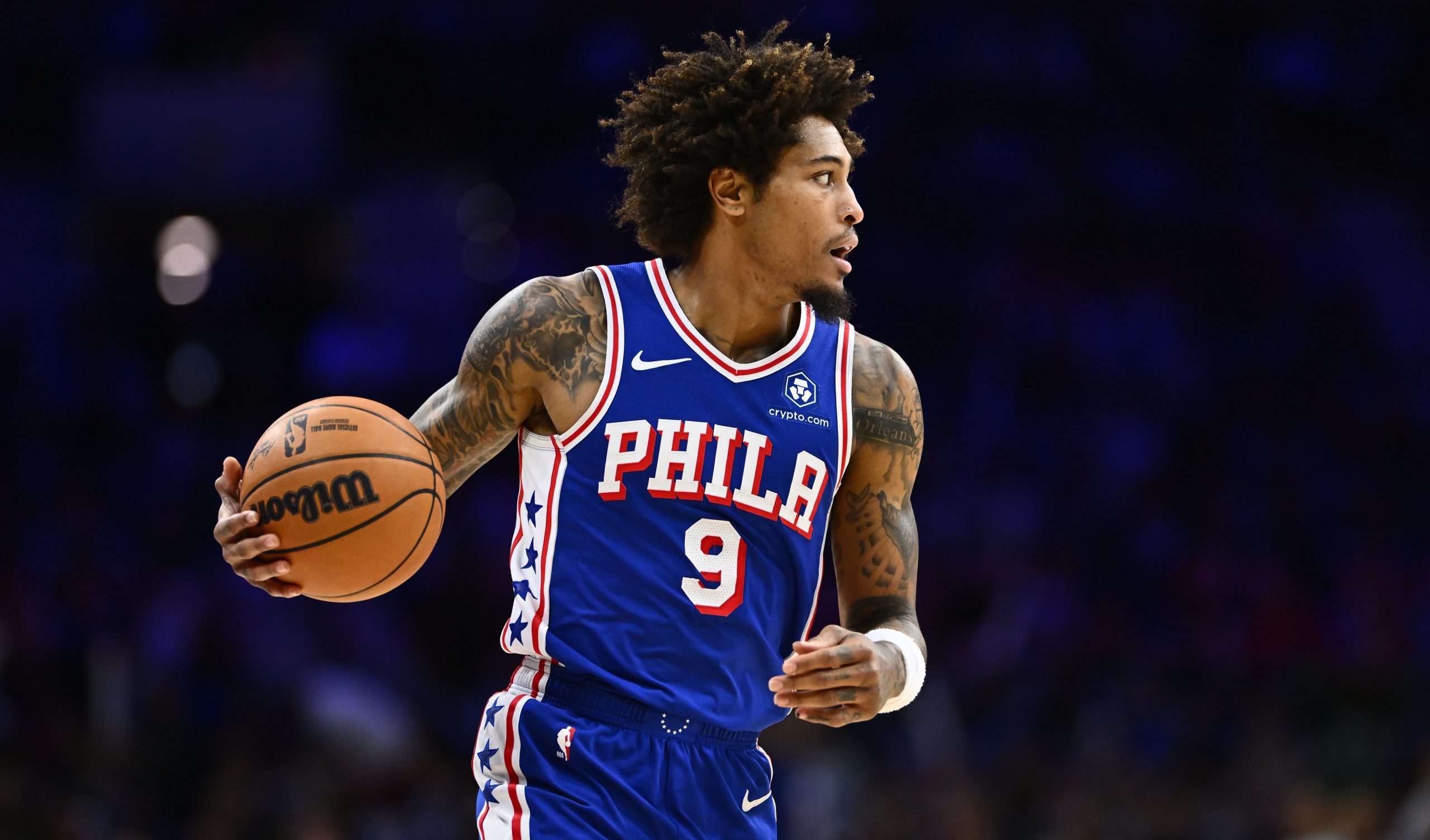 Philadelphia 76ers forward Kelly Oubre Jr. is expected to miss "significant time" after being stuck by a car Saturday. Photo Credit: Kyle Ross-USA TODAY Sports
