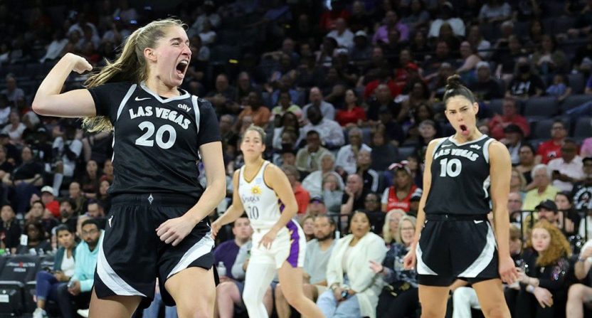 WNBA stars Kelsey Plum, Kate Martin go absolutely viral