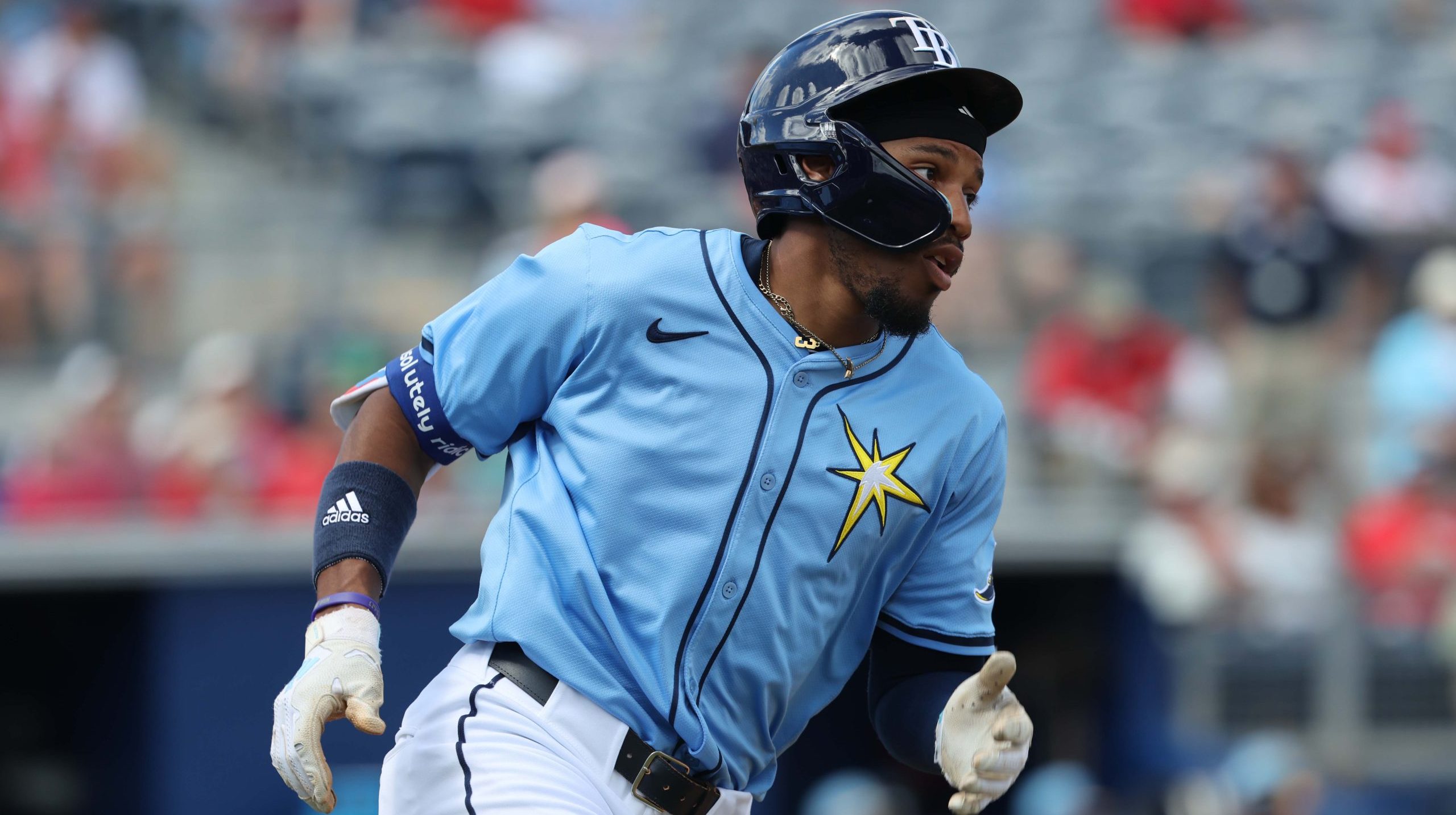 Rays prospect Chandler Simpson in Spring Training