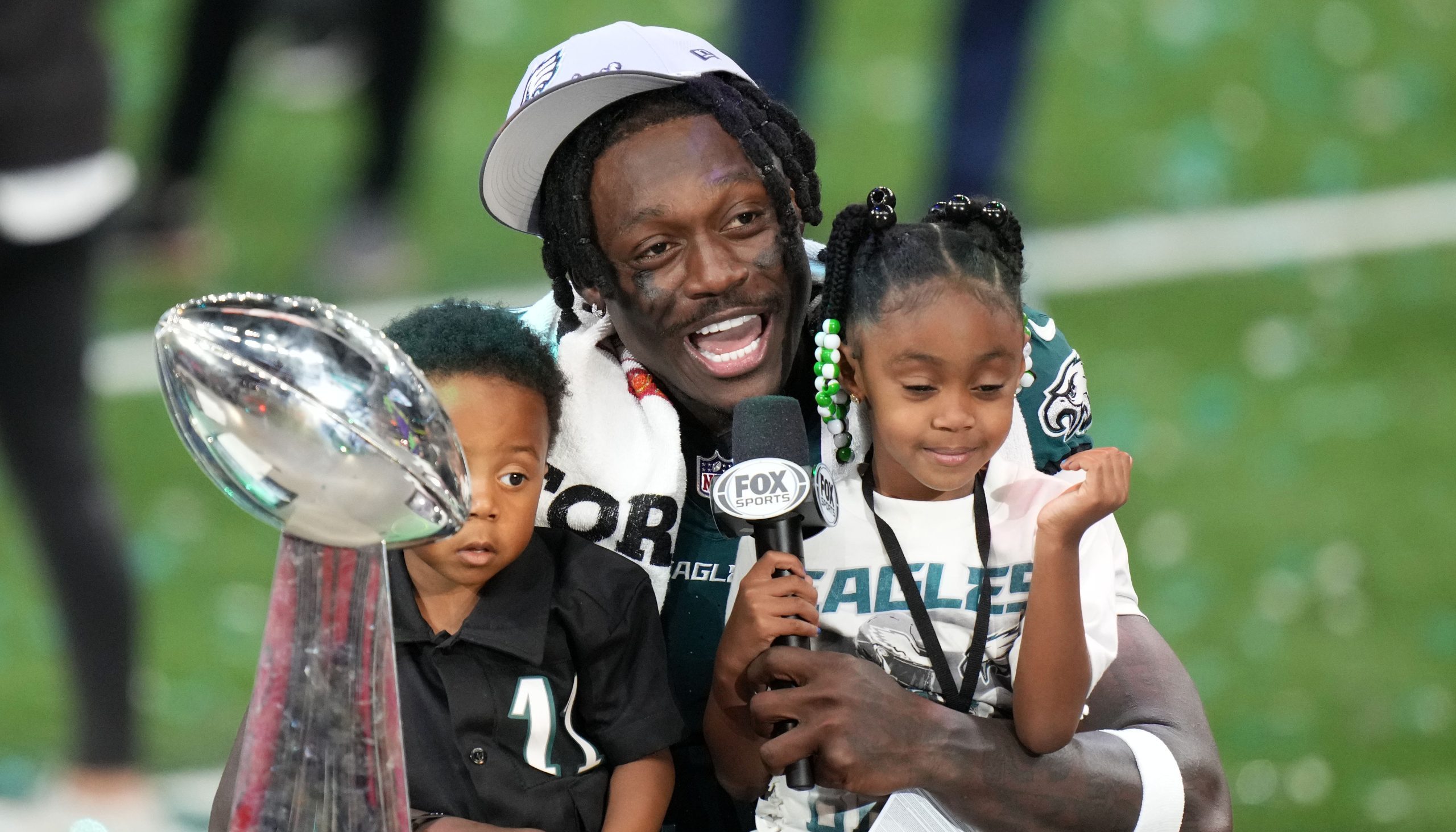 Eagles star AJ Brown