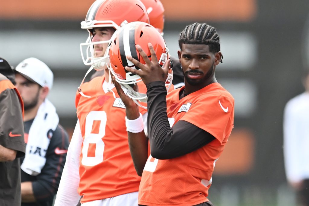 The Browns finished with Shedeur Sanders