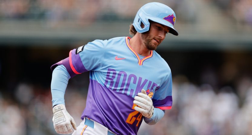 Former Rockies third baseman Ryan McMahon