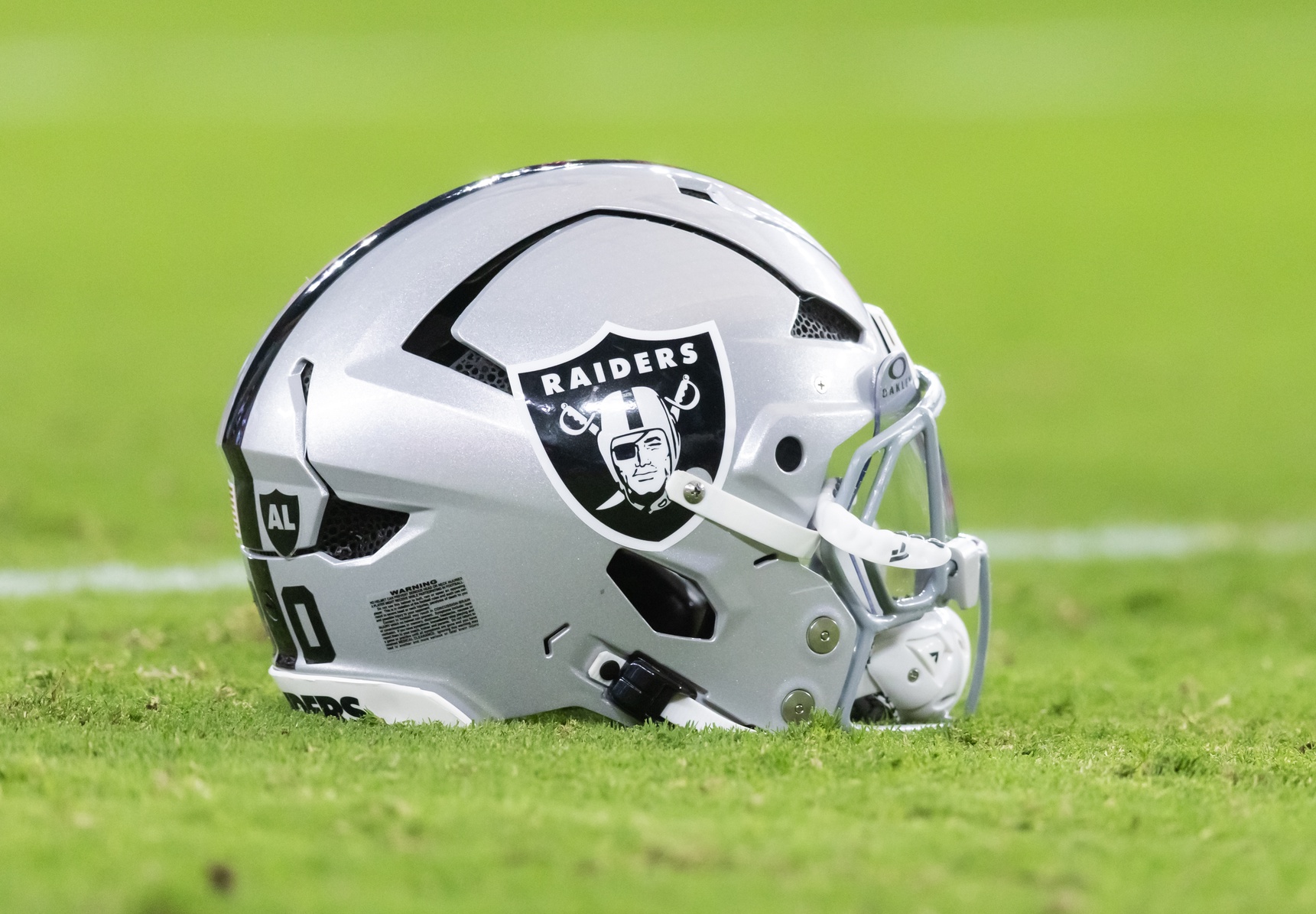 Raiders helmet