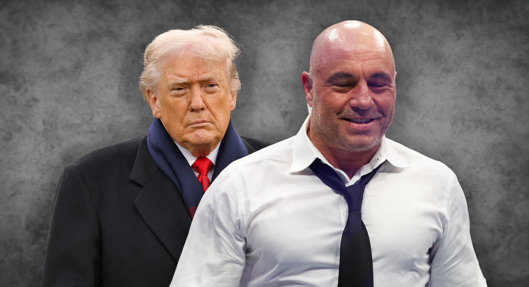 Joe Rogan and Donald Trump