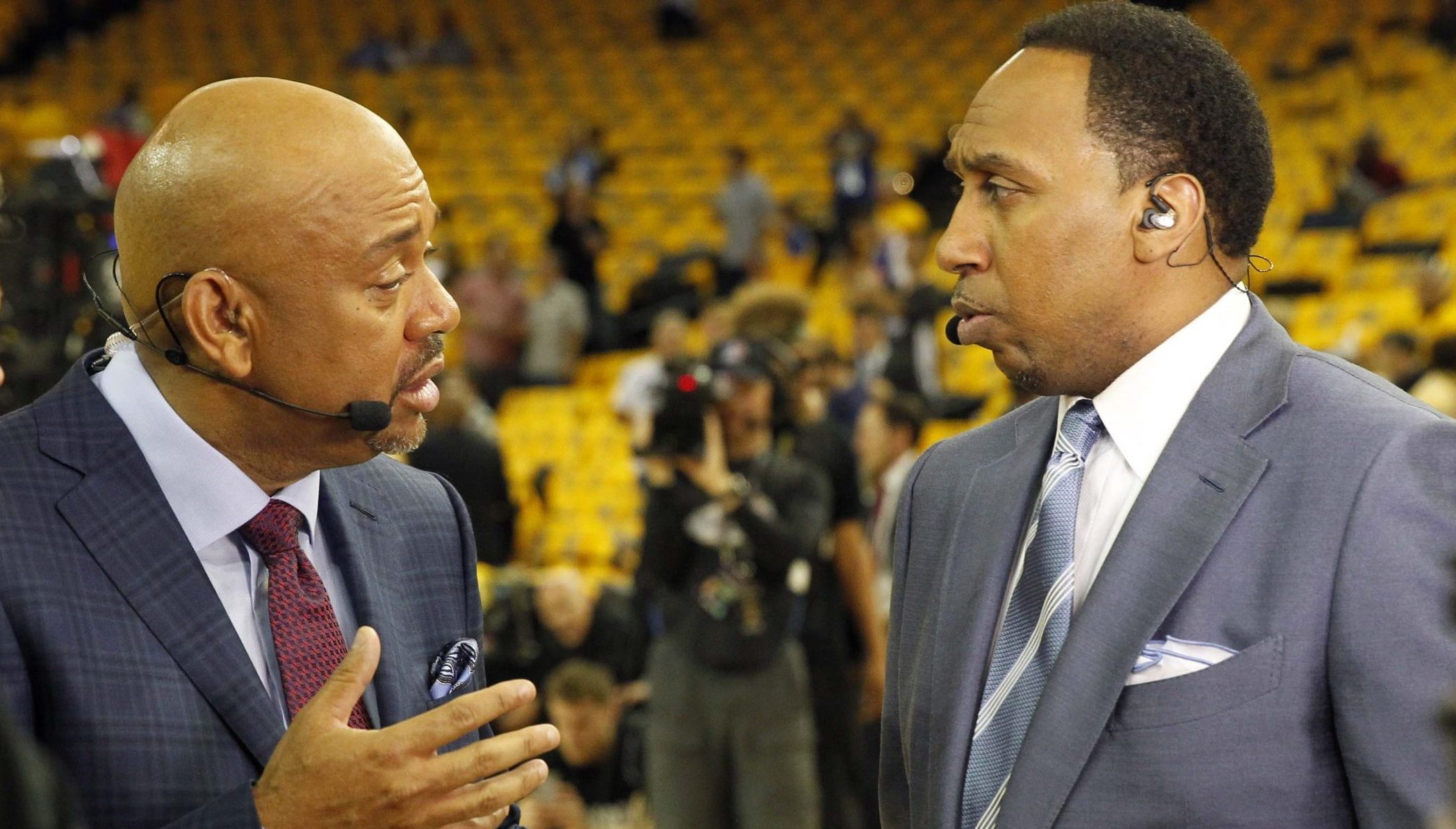 Stephen A. Smith and Michael Wilbon