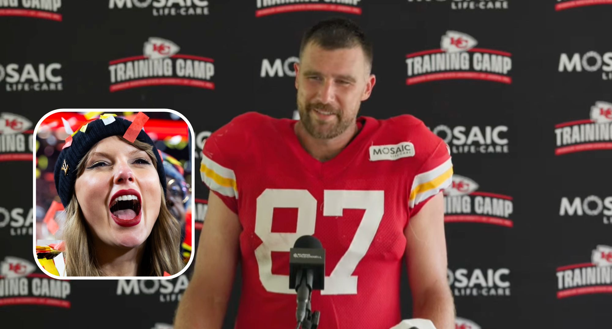 Travis Kelce and Taylor Swift