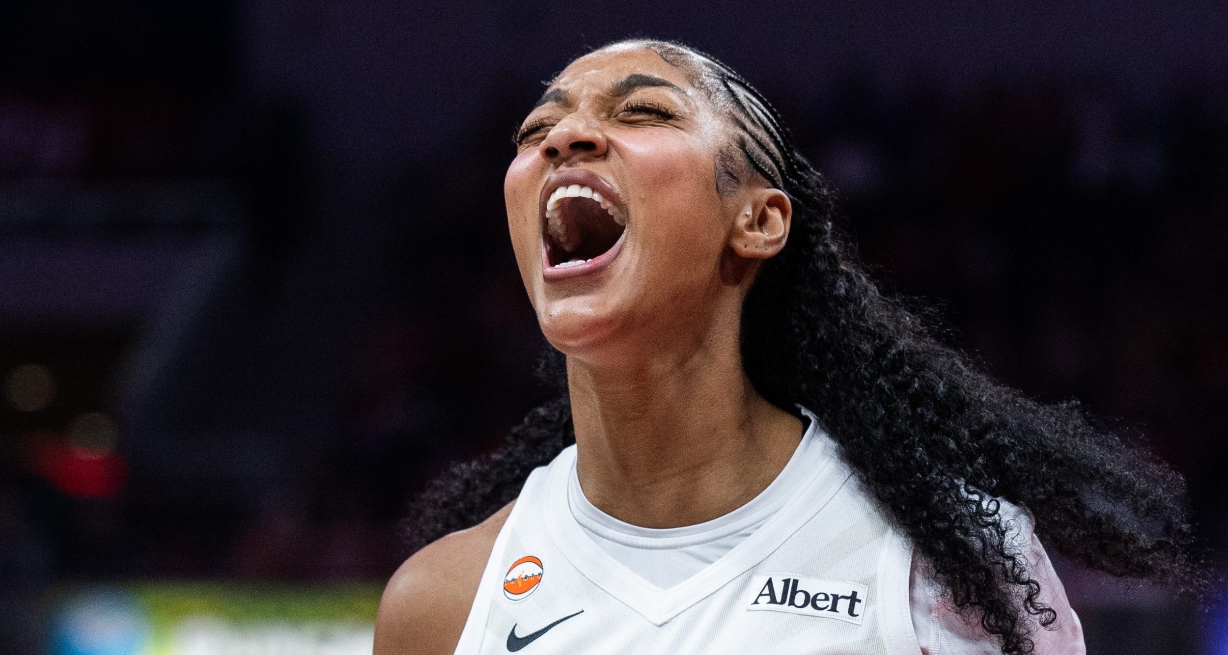 Angel Reese of the Atlanta Dream
