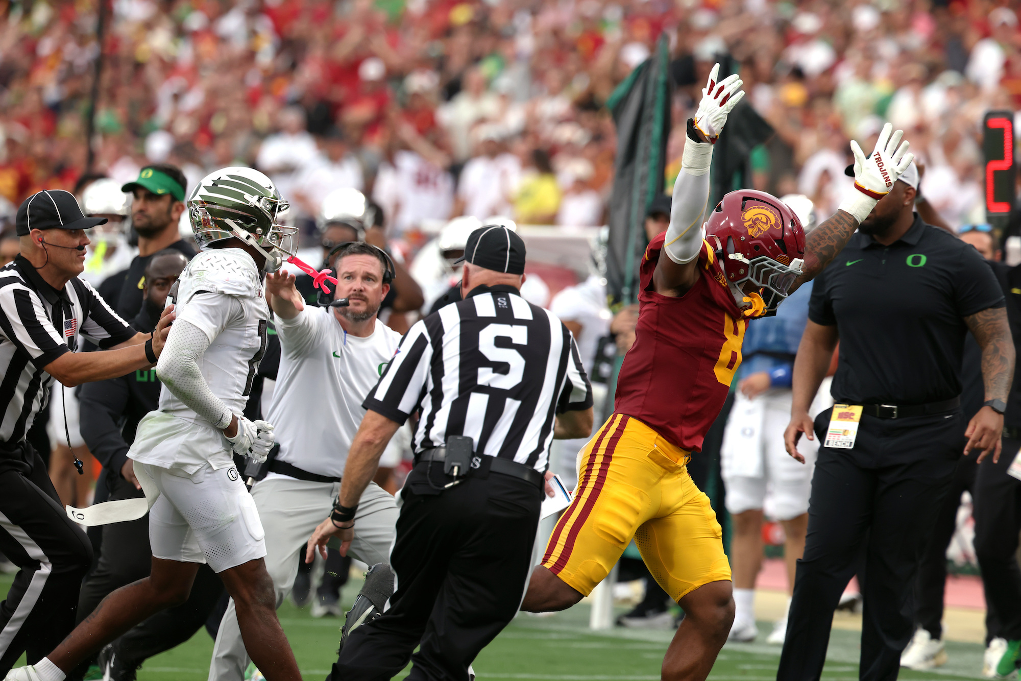 Oregon vs. USC