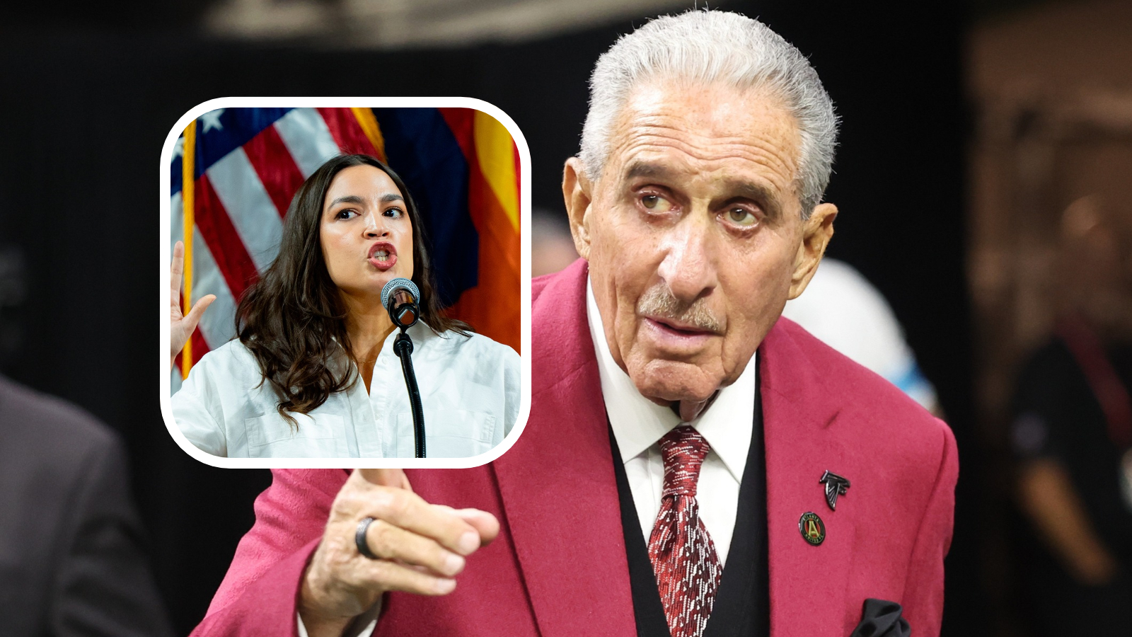 ‘An extreme rarity for an NFL owner': Falcons owner Arthur Blank donates to AOC