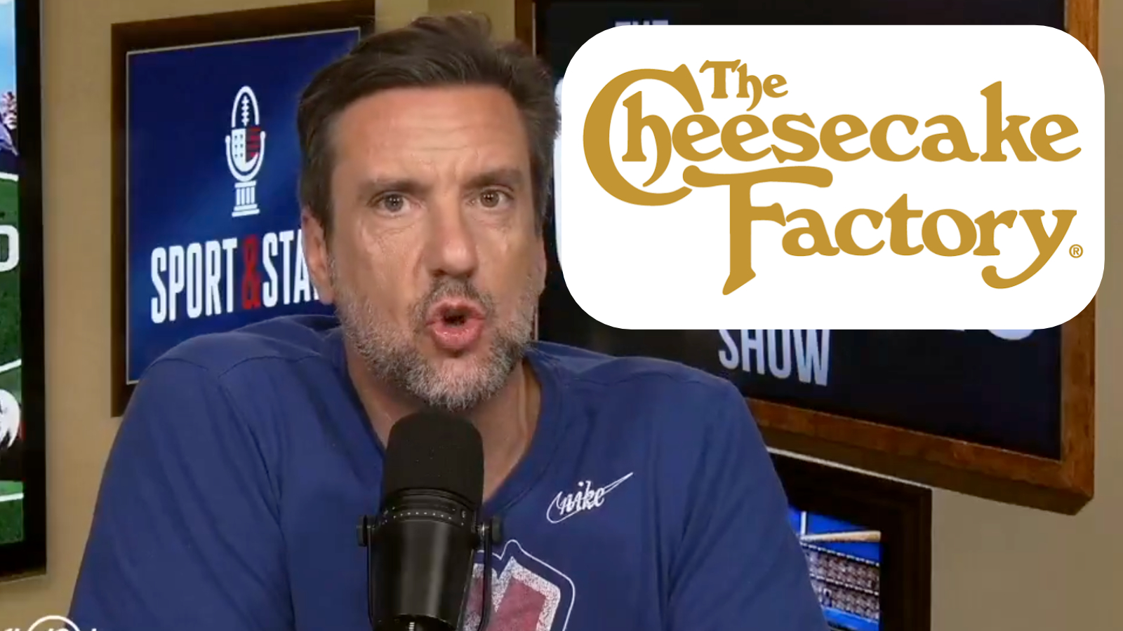 Clay Travis Cheesecake Factory