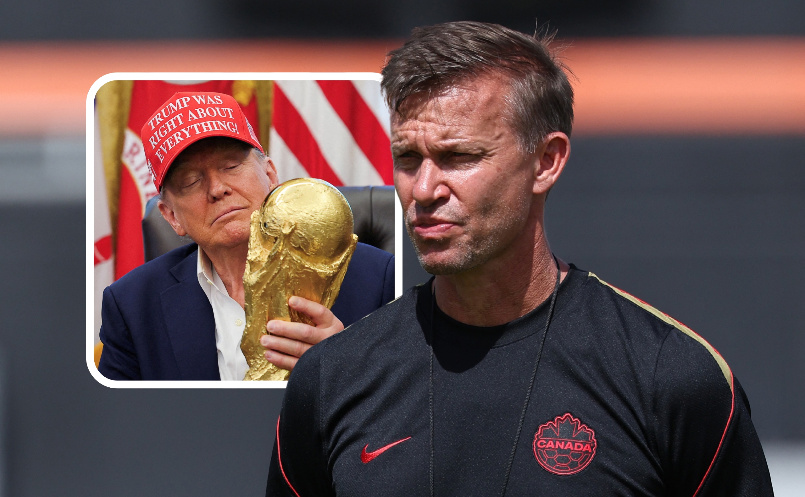 Jesse Marsch and Donald Trump