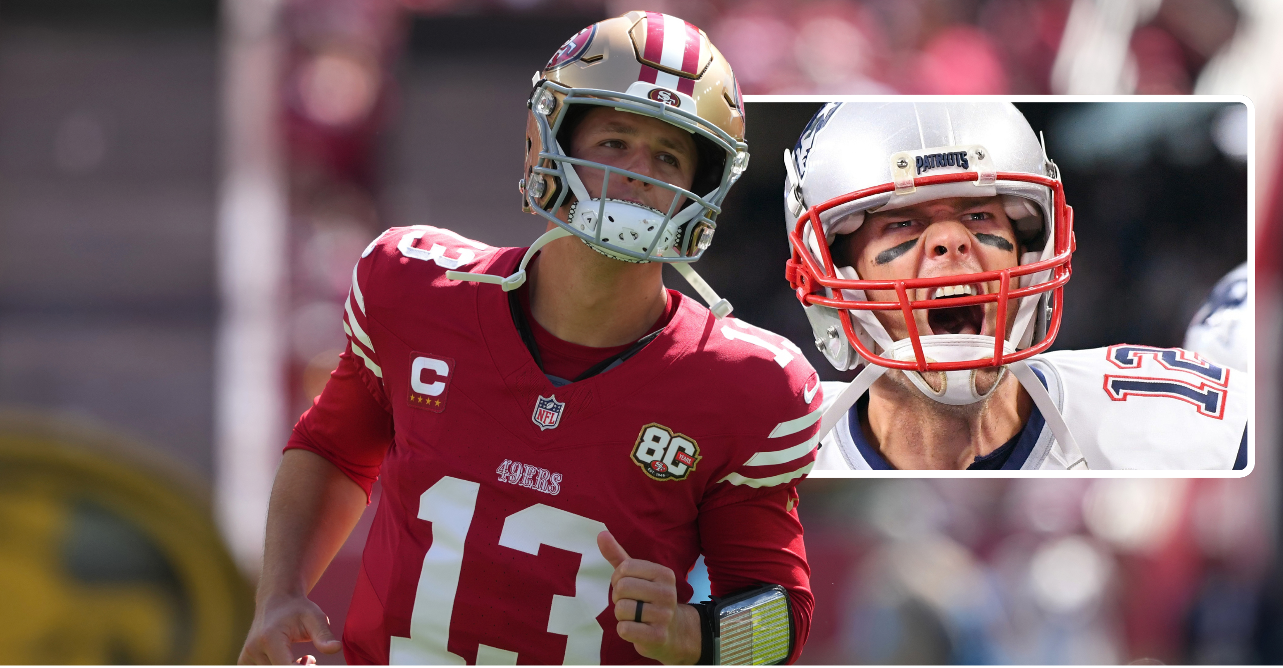 Brock Purdy Tom Brady