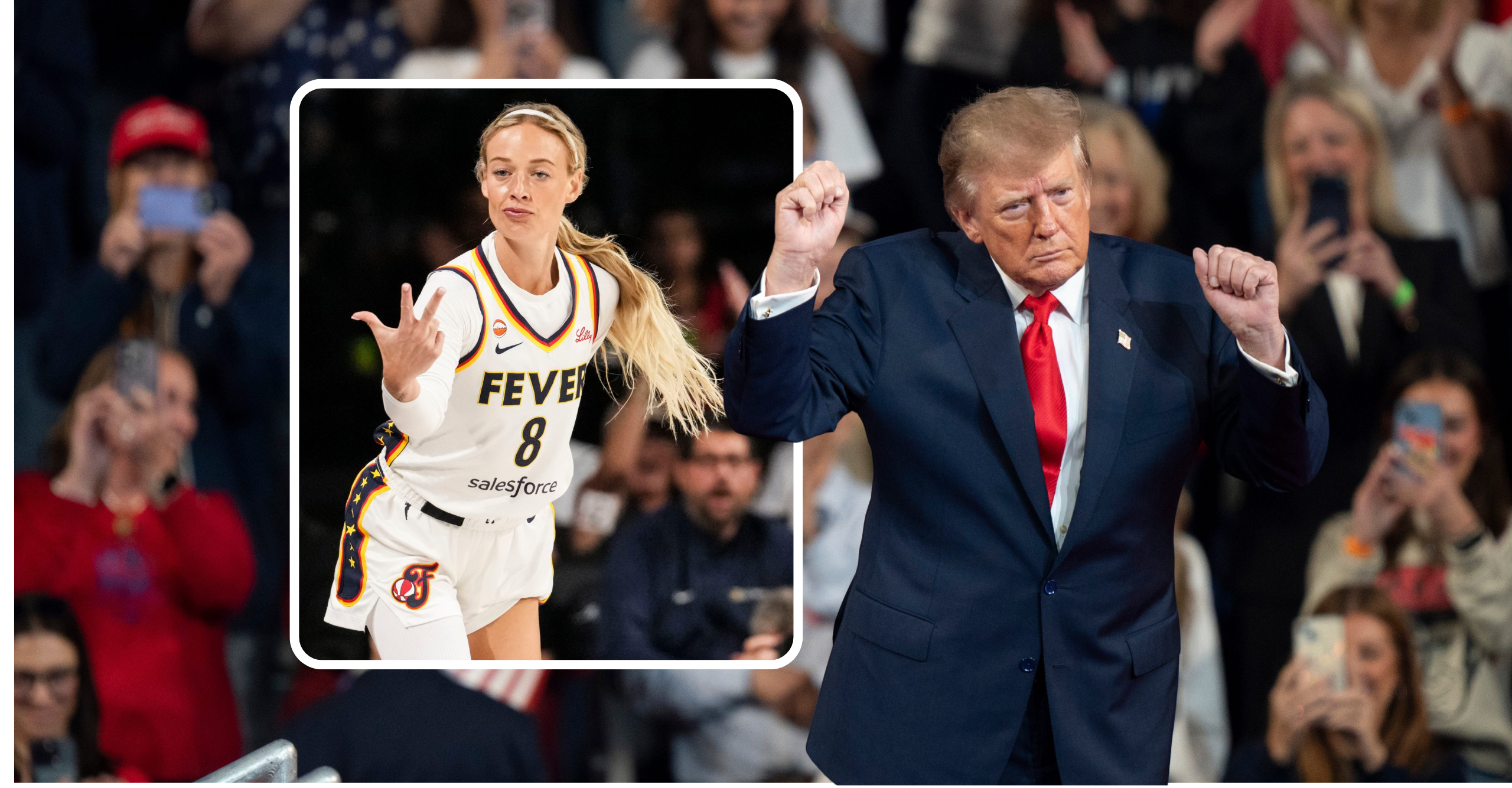 Donald Trump Sophie Cunningham