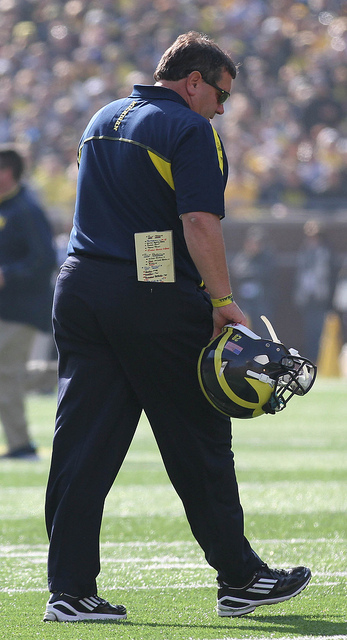 Despite dogged questions from hungry media looking for a reaction, Brady Hoke will keep on trucking in Ann Arbor.