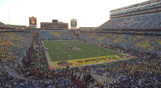 ... and this is what Sun Devil Stadium became: the host of a Super Bowl (XXX, in 1996). What man is responsible for this, more than anyone else? Frank Kush.