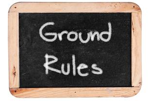 See this sign? "Ground rules" are going to be different in each poll method you see. You don't have to agree with each poll, but the ground rules are what they are. If you don't like the ground rules, make your own poll. Just respect the fact that each poll maker will use a different system to arrive at each week's results. Moreover, it's not as though this week's poll is going to determine who makes the College Football Playoff, anyway... SO SETTLE DOWN! It's only September 2, for the love of all that is holy!