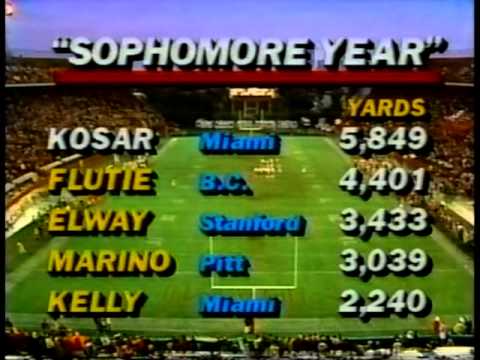 We remember that CBS broadcast of Boston College-Miami from 1984 mostly because of the epic game and its classic ending. We also remember it so vividly because it occurred on Thanksgiving Friday, without competition from a full slate of other highly important college football games, most of them in rivalries which commanded the attention of local fan bases.