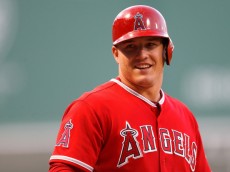 Angels outfielder Mike Trout