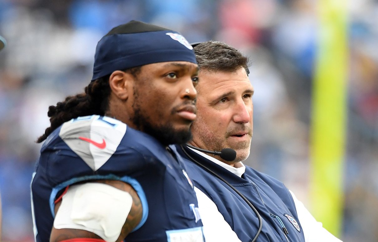 Mike Vrabel and Derrick Henry