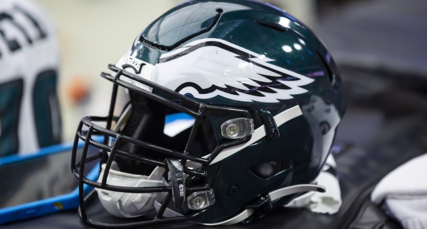 Eagles helmet