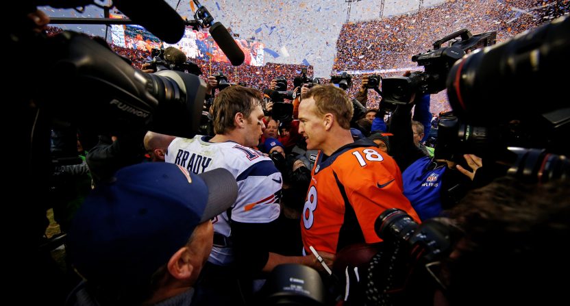 Tom Brady and Peyton Manning